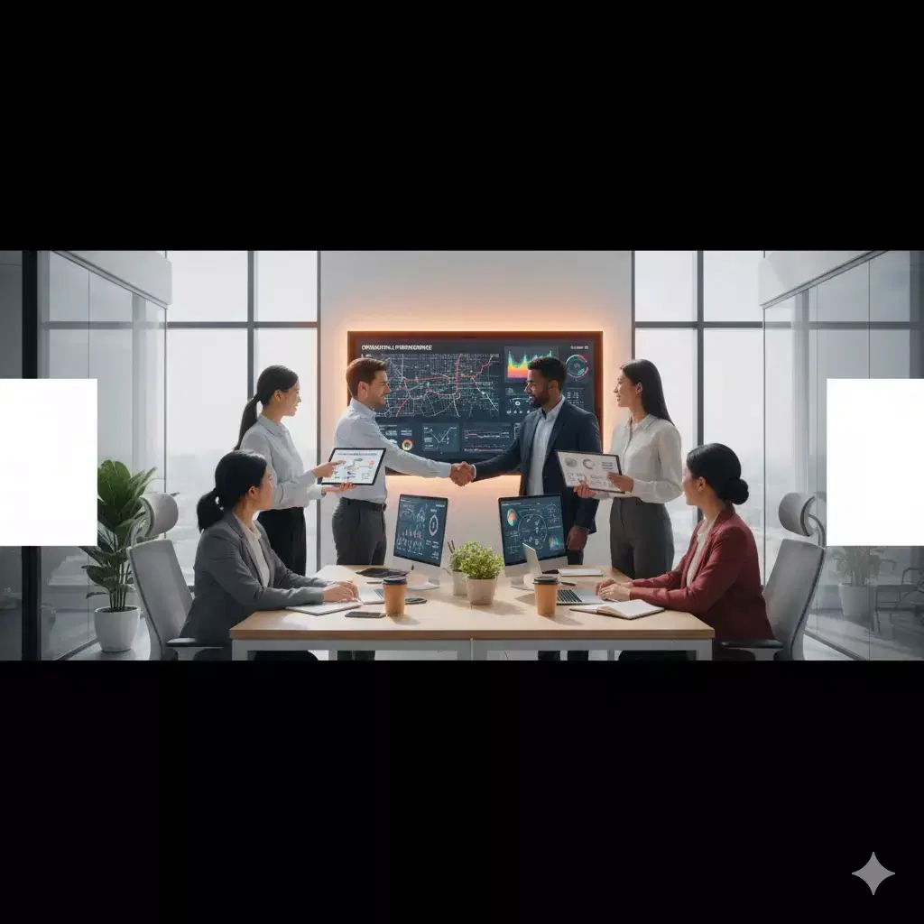 Team discussion background